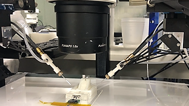 マイクロロボットの精密操作